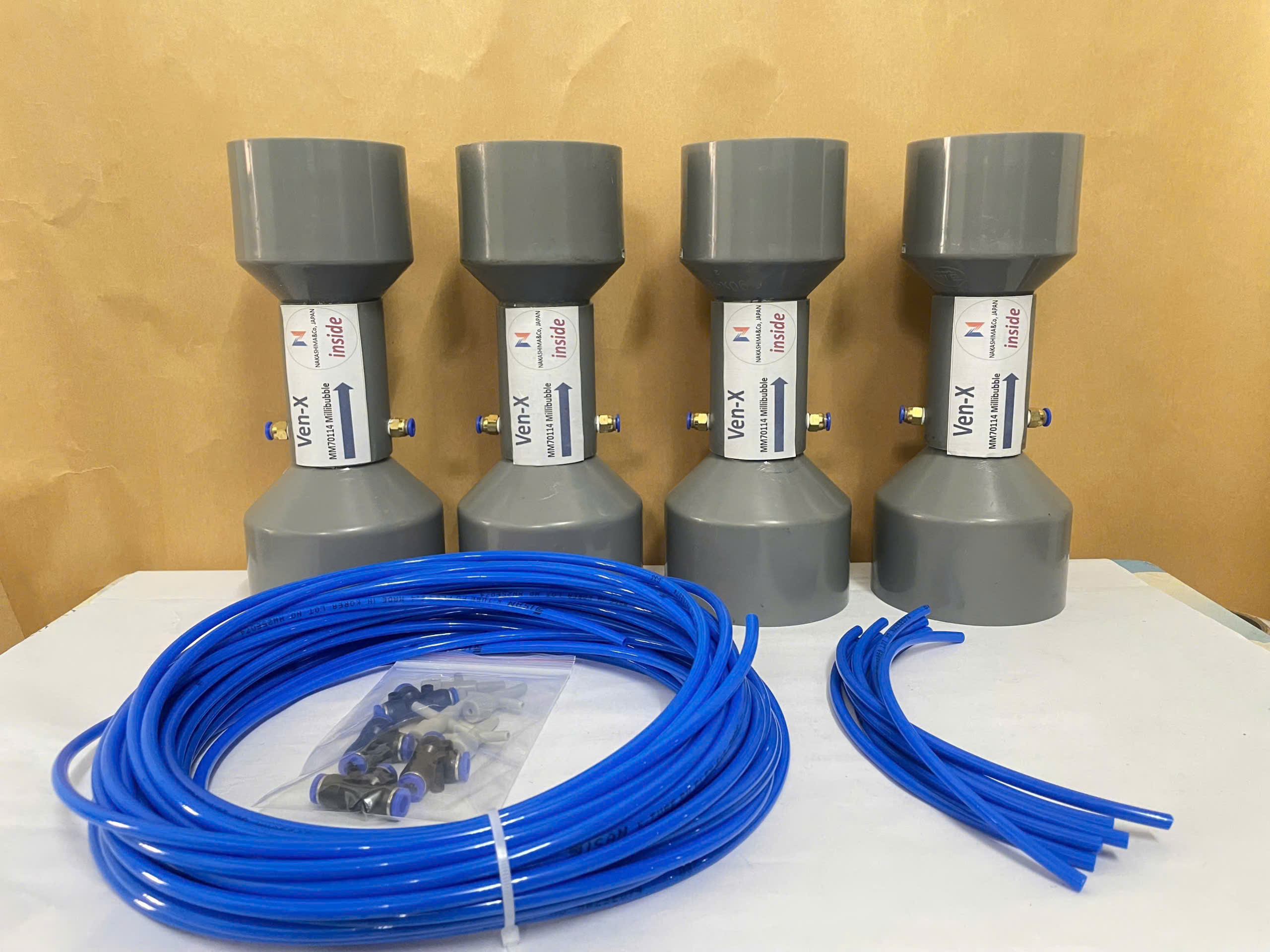 Ven X Mili-Microbubbler for prevention of hydrogen sulfide accumulation in soil pond with low water exchange