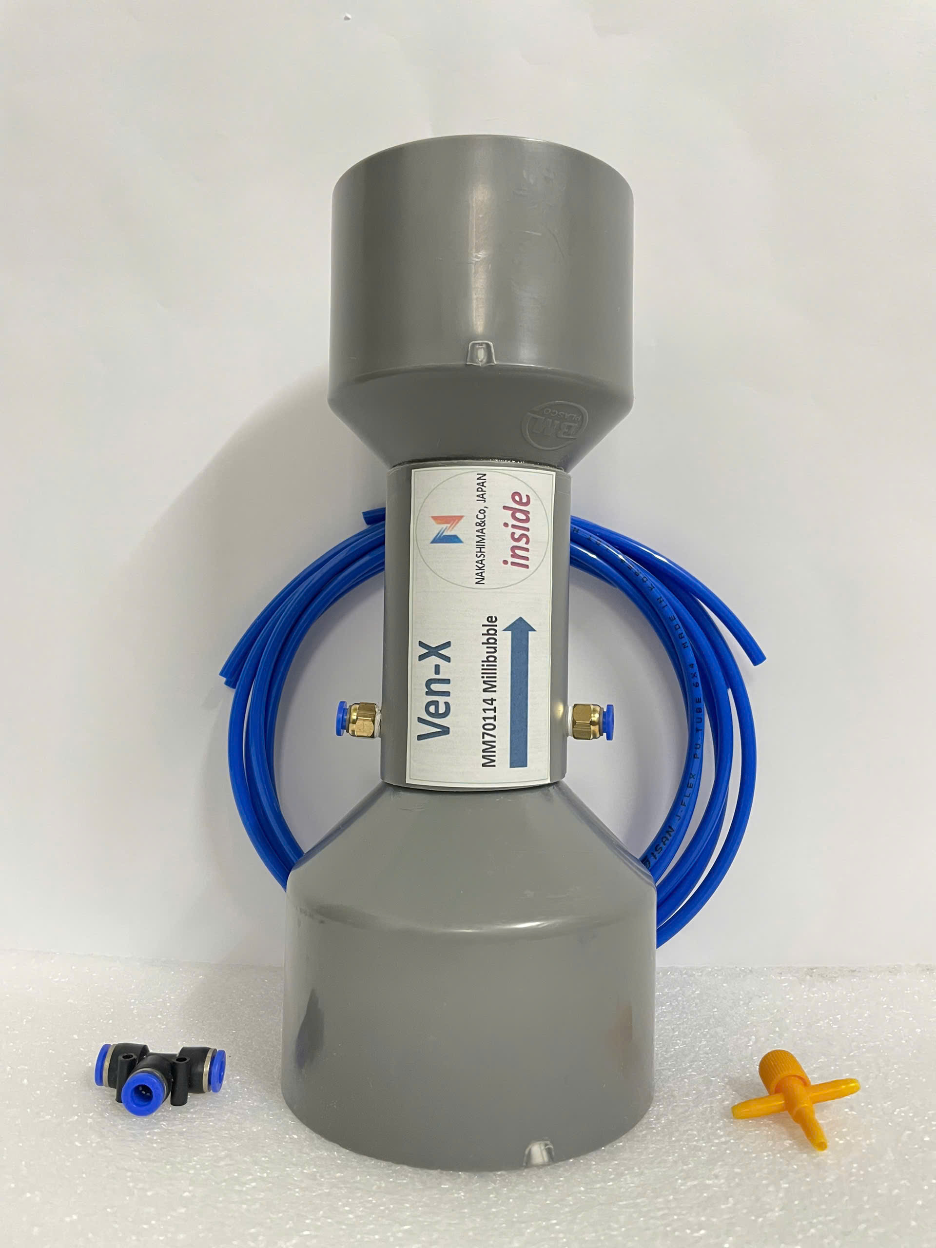 MM70 m3/h - Mili-Microbubbler to support oxidization of iron sulphate together with KMnO4